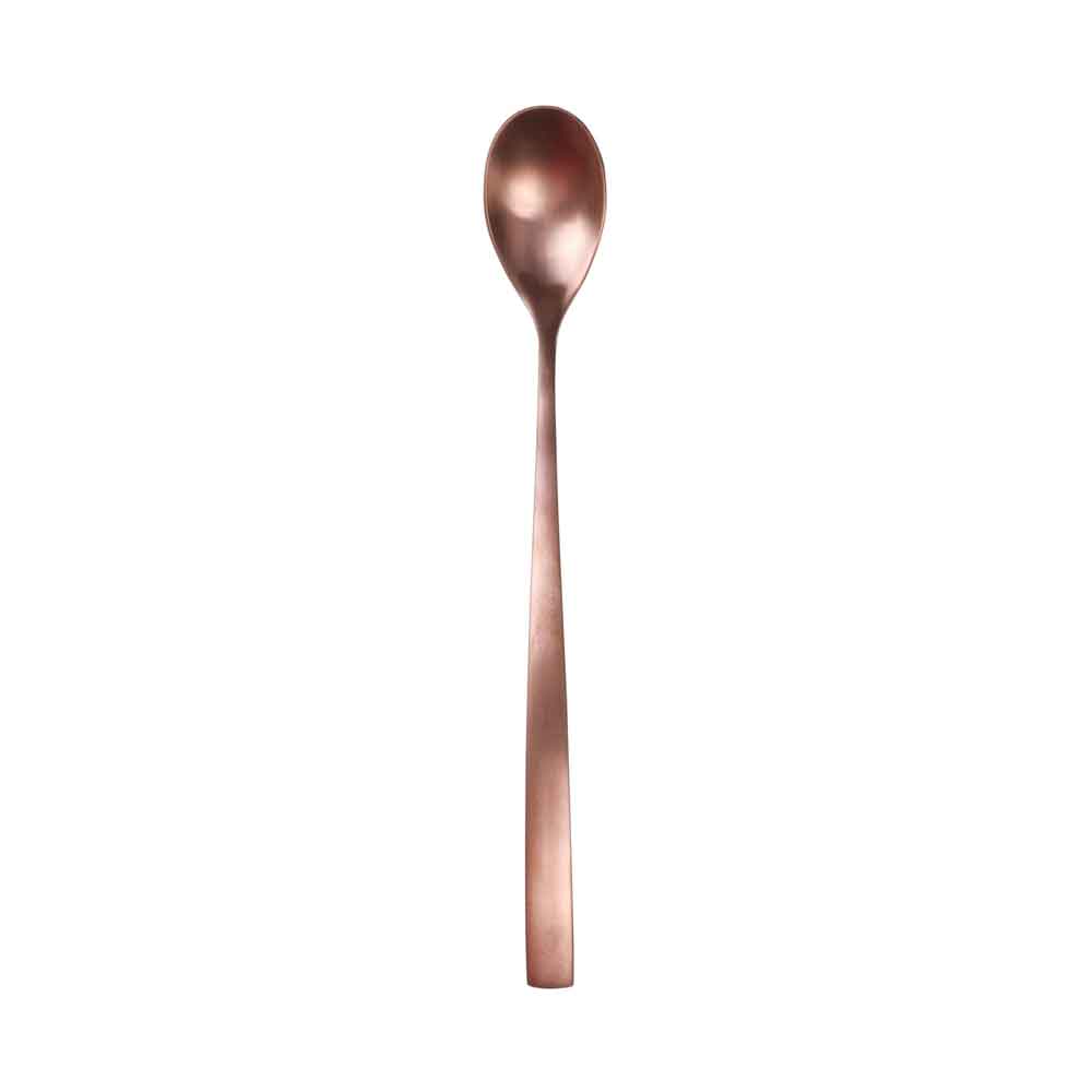 Latte-/Longdrinklöffel, Comas, BCN Colors Cobre, Kupfer - 20,2 cm