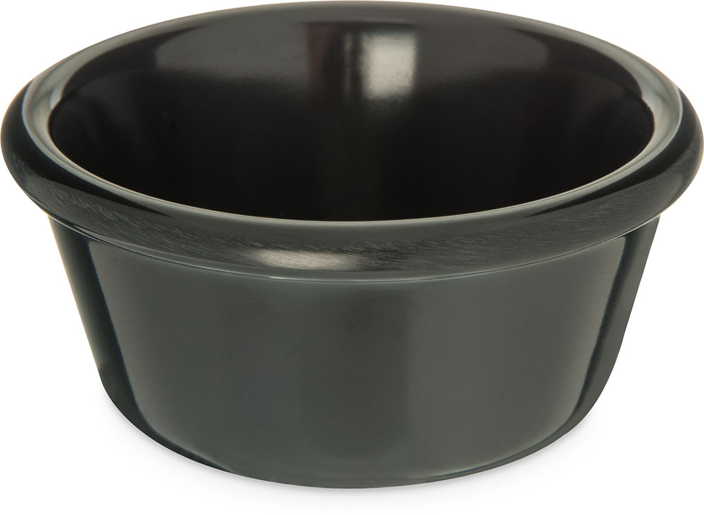 Dipschälchen / Dipschale, Carlisle, Ramekin Rund, Schwarz- 180 ml