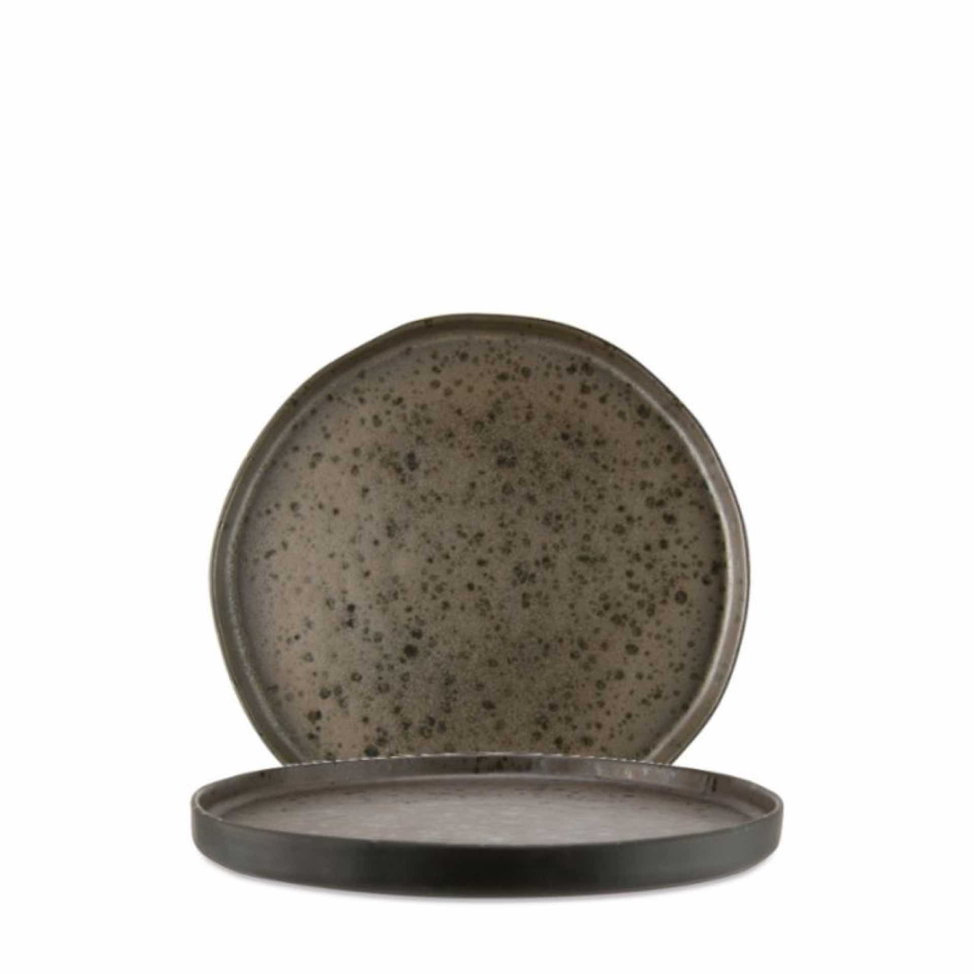 Speiseteller, Le Coq Porcelain, Phobos Braun - Ø 26,5 cm
