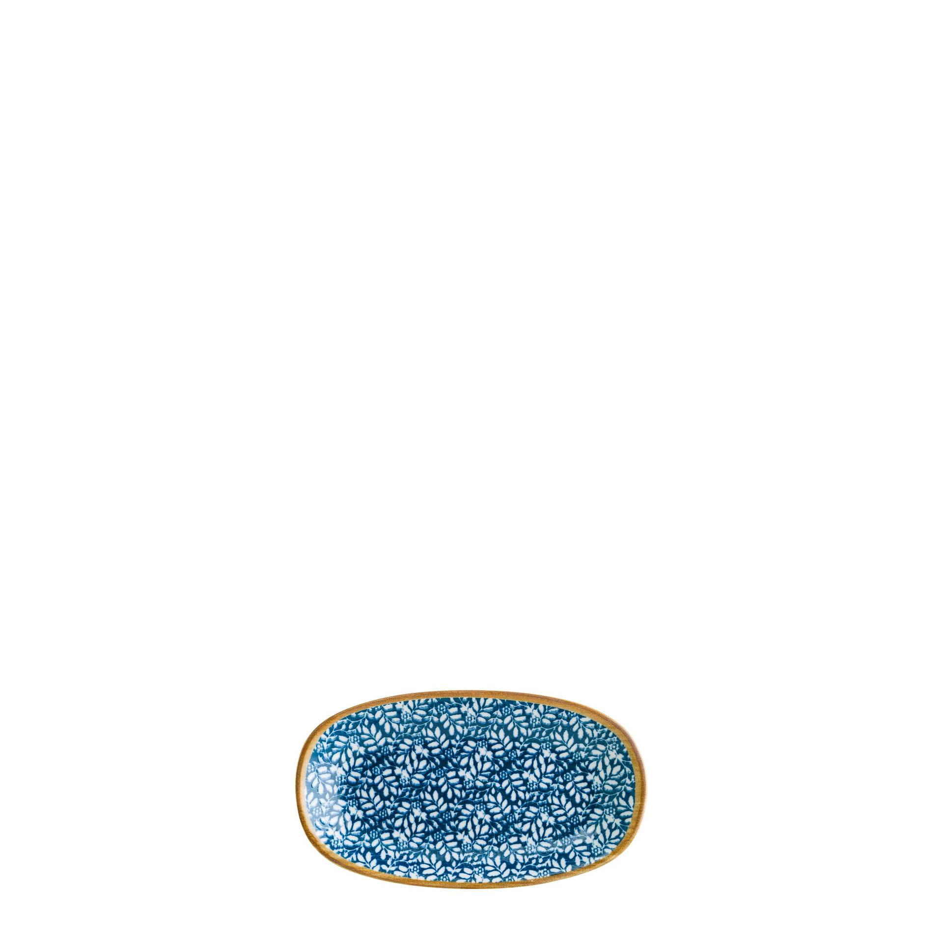 Servierplatte "Gourmet", Bonna, Lupin, Blau - 15 x 9 cm