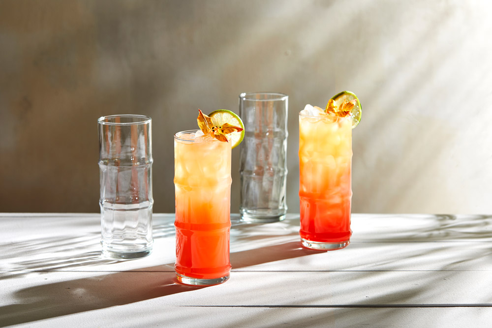 Cooler Glas / Beverage "Cocktailglas", Onis, Bamboo - 475 ml