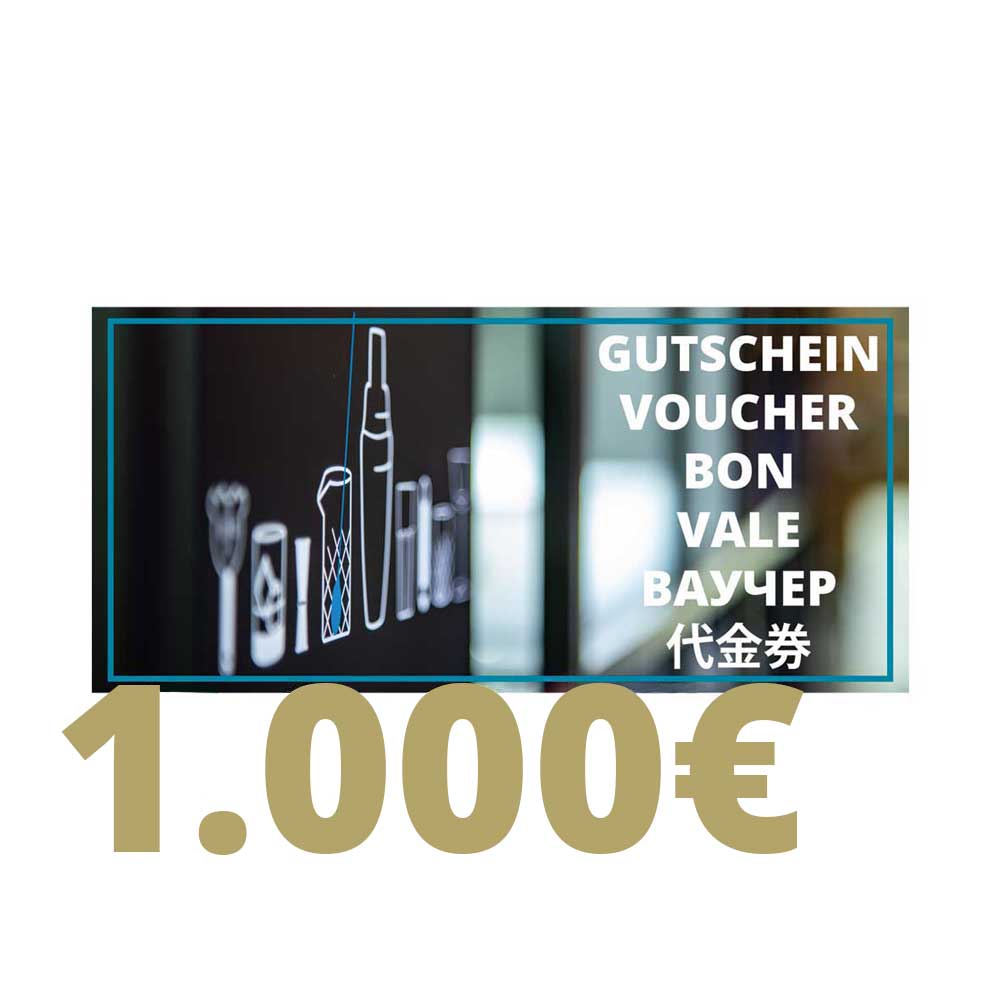 Geschenkgutschein über € 1.000,-