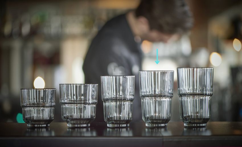 Highball / Longdrinkglas / Beverage, Onis, LinQ, Grau - 355 ml