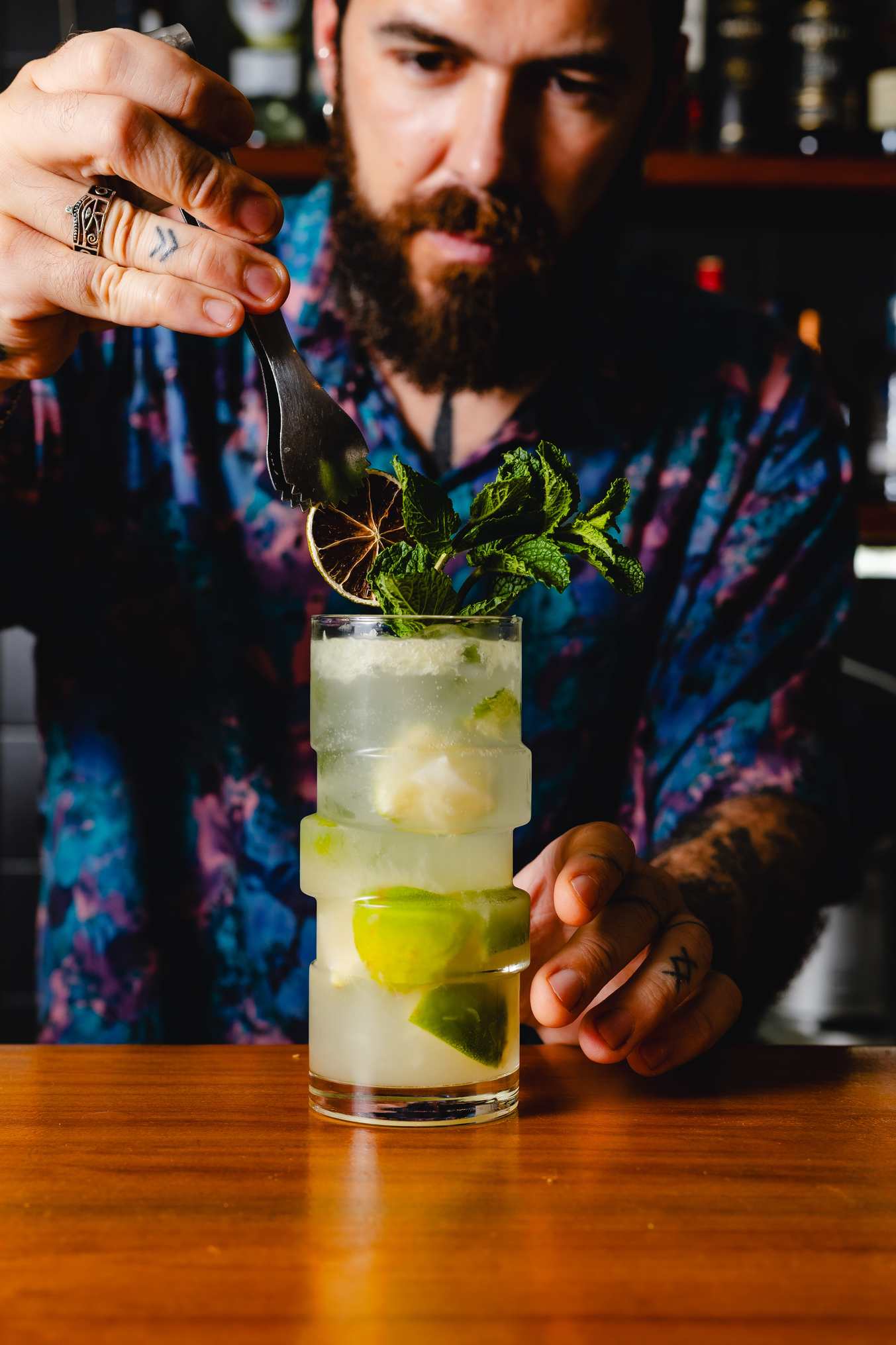Collins Cocktail Glas, Onis, The Glitch - 400 ml