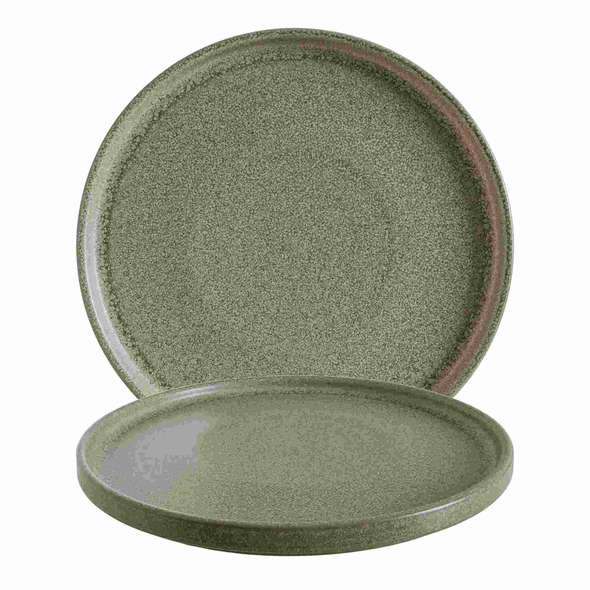 Speiseteller, Bonna, Adelfa, Grün - Ø 28 cm