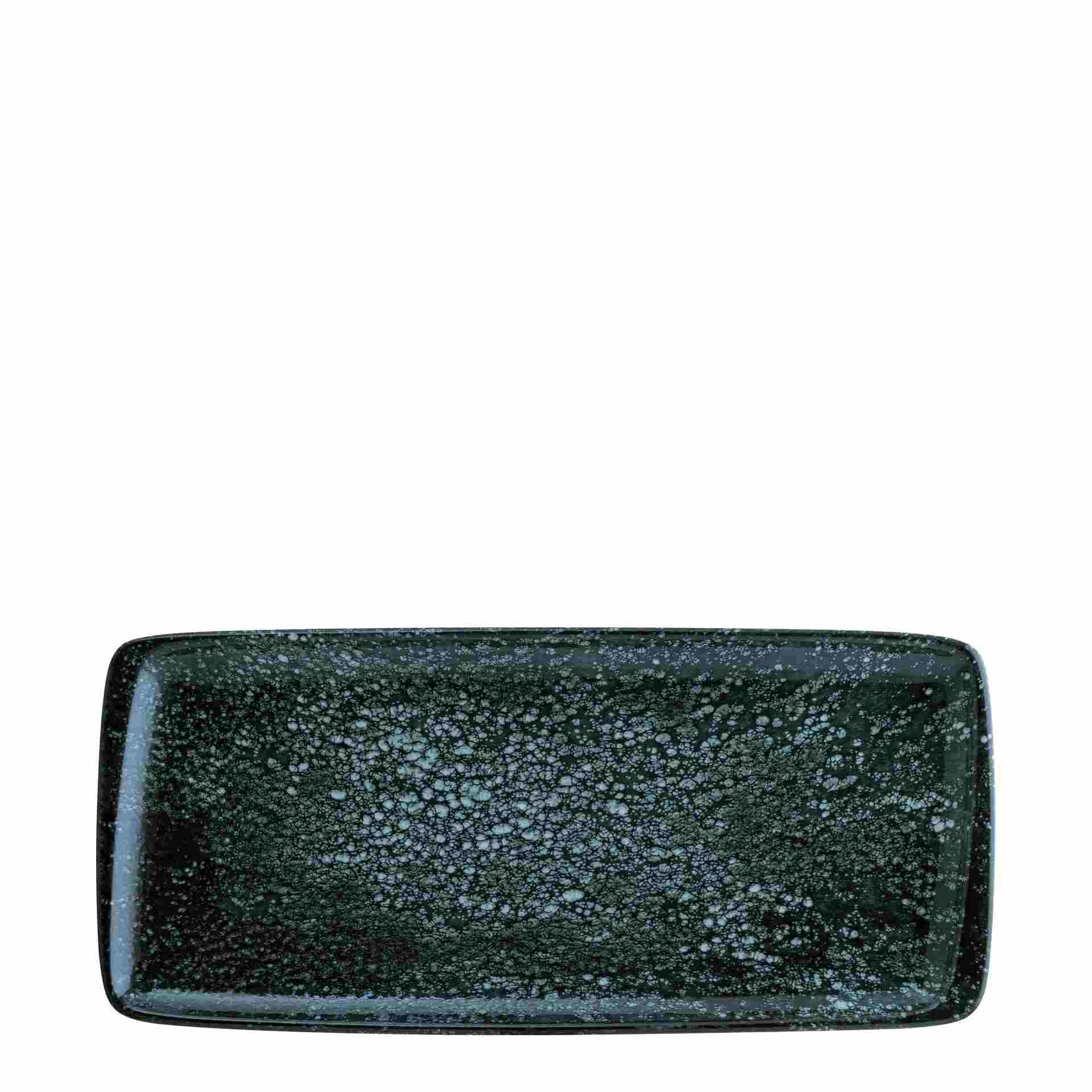 Servierplatte"Moove", Bonna, Cosmos Black, Schwarz - 34 x 16 cm