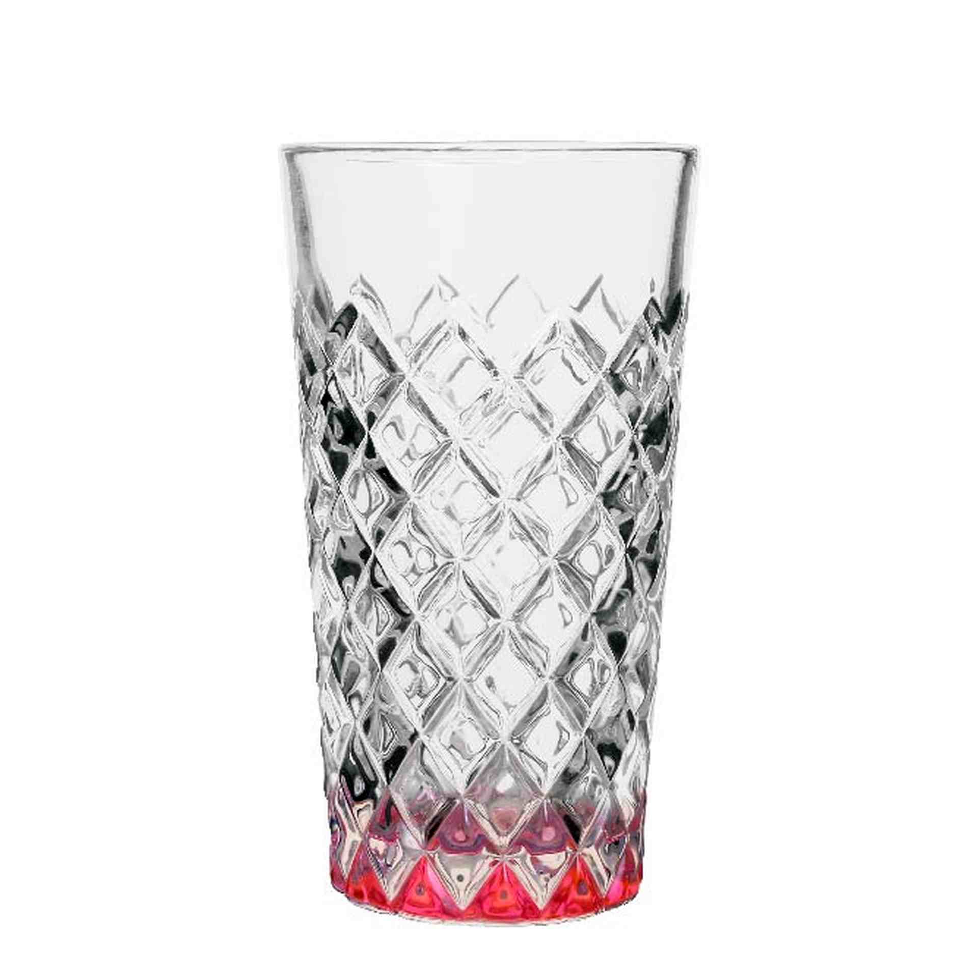 Highball Glas, APS Glass, Healey, Pink - 310 ml