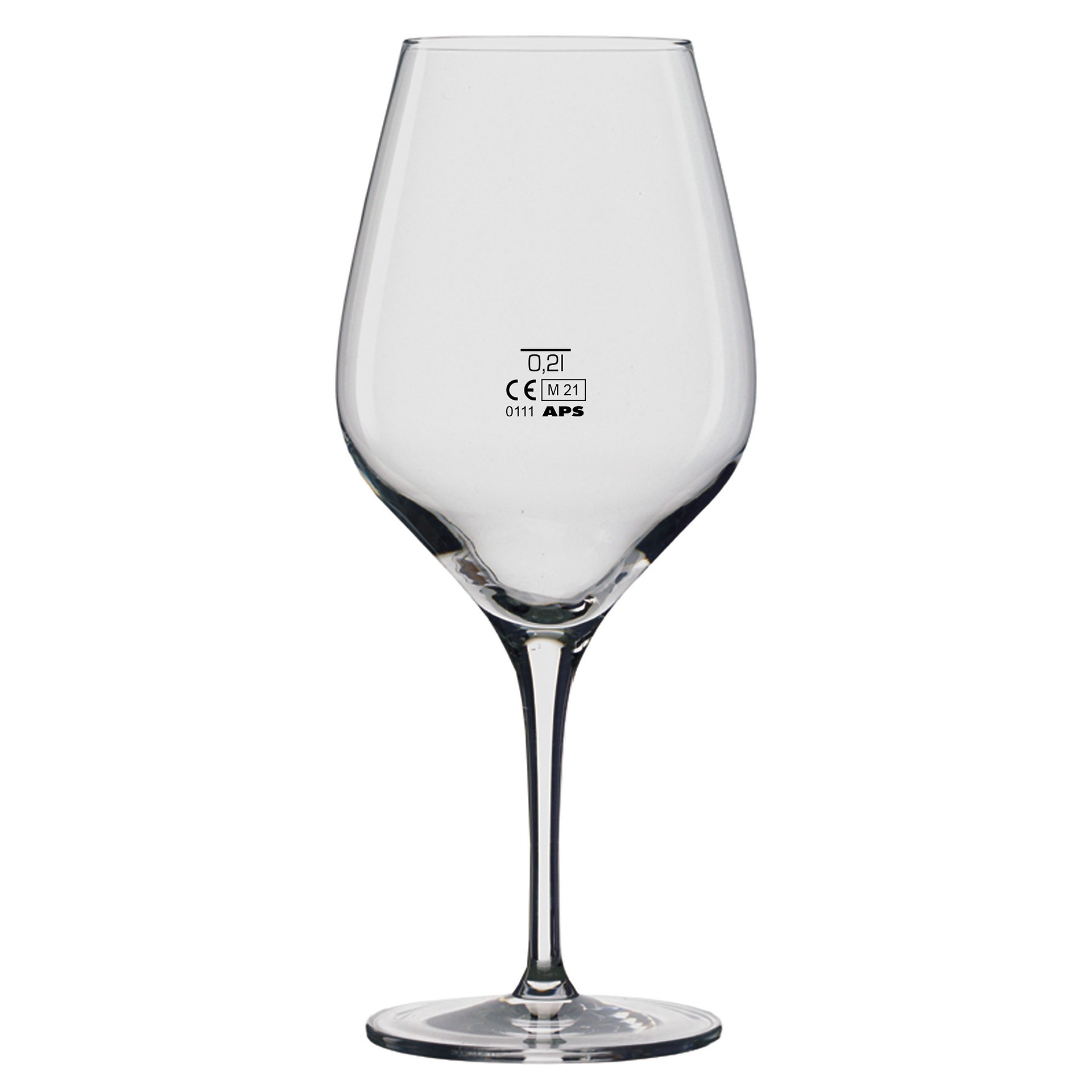 Bordeauxkelch/ Bordeauxglas, Stölzle, Exquisit- Eichstrich: 0,2 l