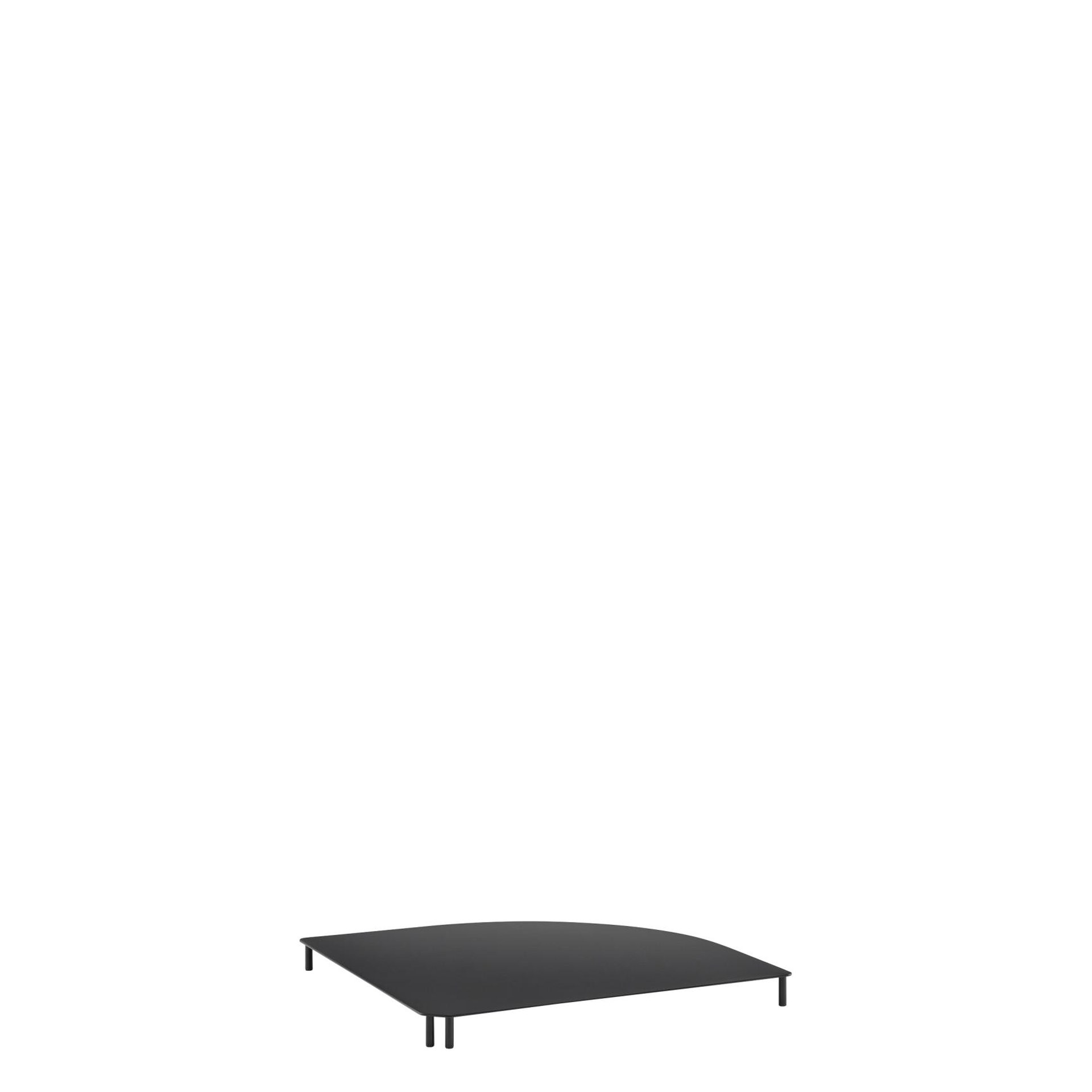Eckverbindung, APS, VALO, Metall, Schwarz - 39 x 39 cm | H 3cm