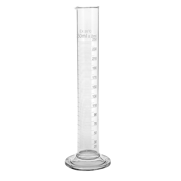 Messzylinder aus Glas - 250ml
