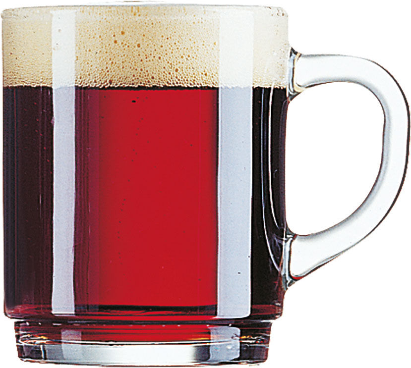 Tee -/ Glühweinglas, Arcoroc - Eichstrich: 0,2 l