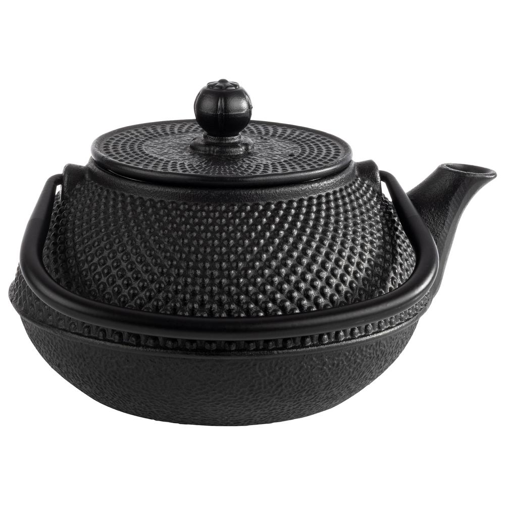 Teekanne Asia Gusseisen, APS, Schwarz - 800ml