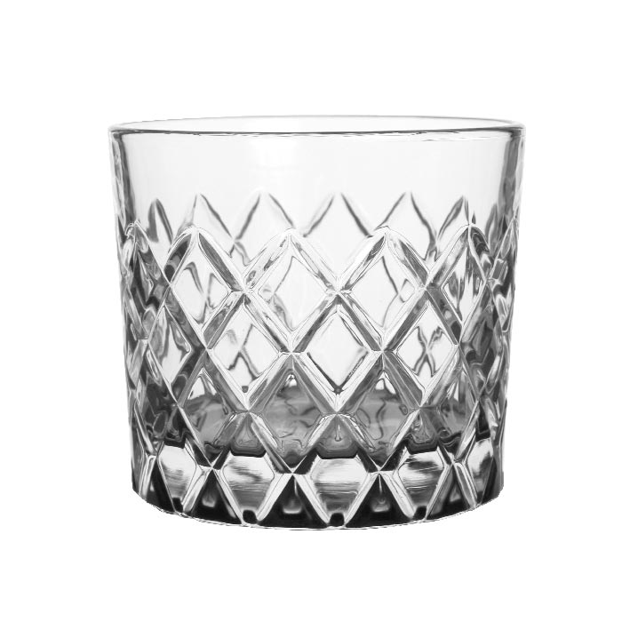 Old Fashioned Glas/ Tumbler, APS Glass, Healey, Blau - 260ml