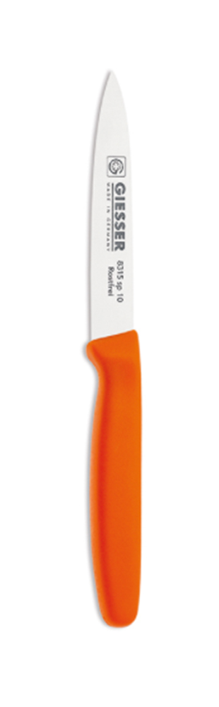Gemüsemesser, Giesser, Orange - Klingenlänge: 10 cm