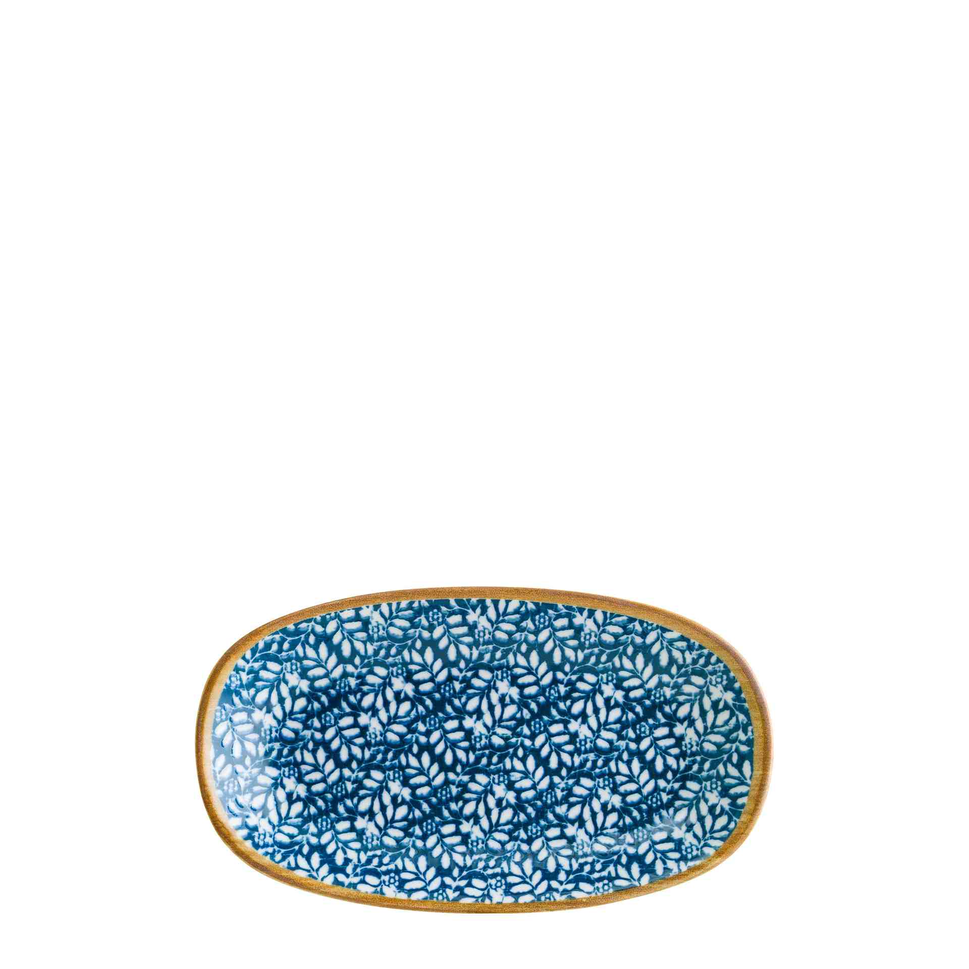 Servierplatte "Gourmet", Bonna, Lupin, Blau - 24 x 14 cm